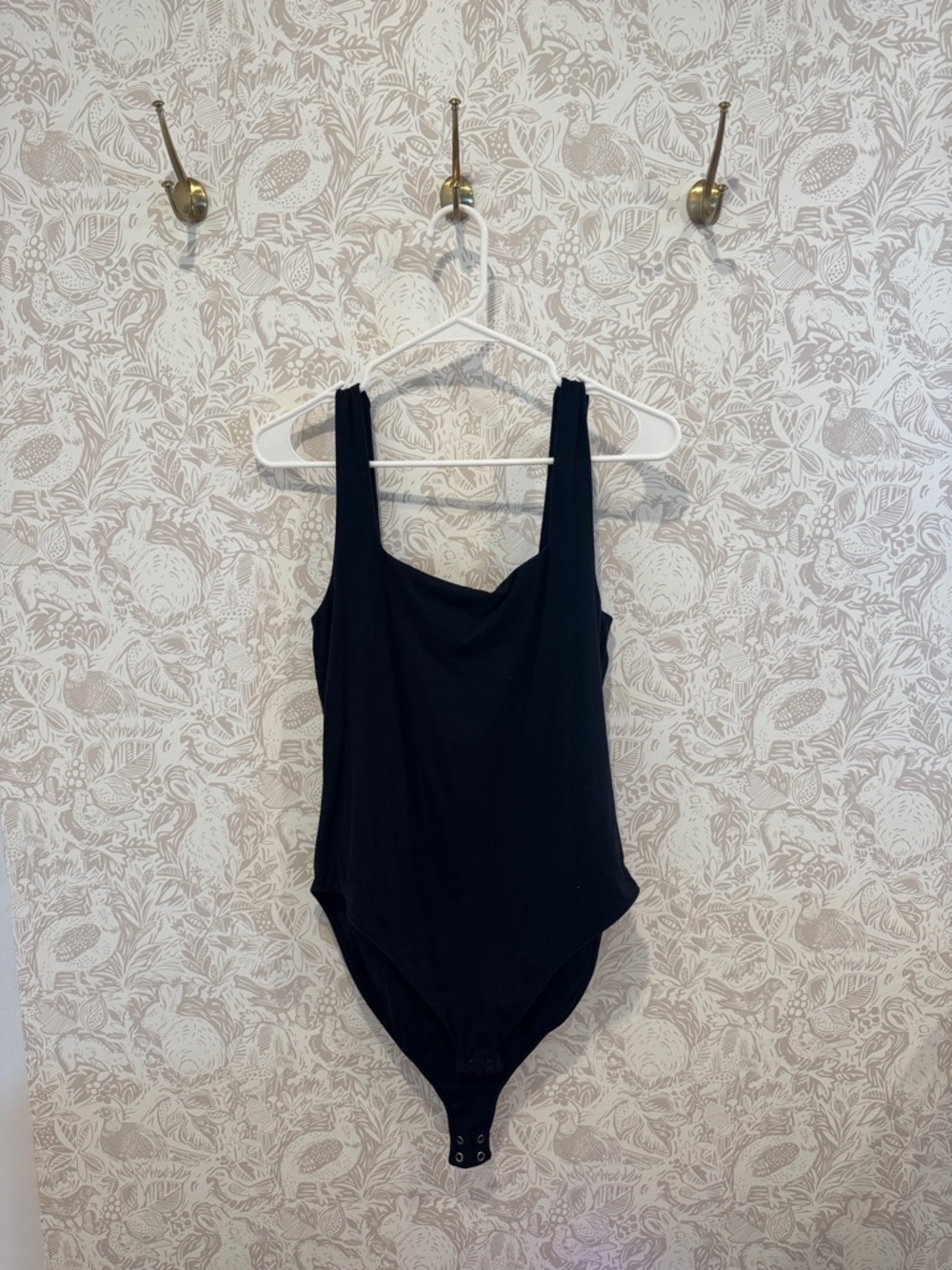 Classic Black One-Piece Bodysuit